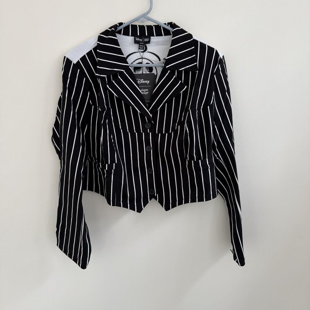 Unique Vintage Jack Skeleton Nightmare Before Christmas Tux Jacket Plus Size 3X